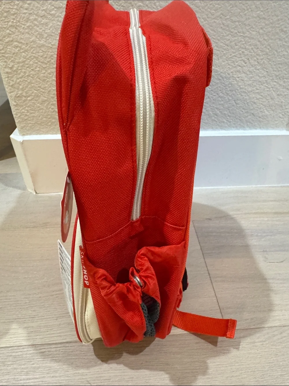 Skip Hop Red and Cream Fox Kids Backpack